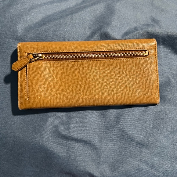 Prada Saffiano Leather Wallet in Brown - Picture 3 of 11
